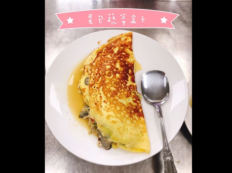 蛋包雞肉盒子