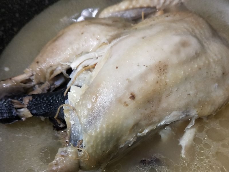 人蔘糯米雞湯