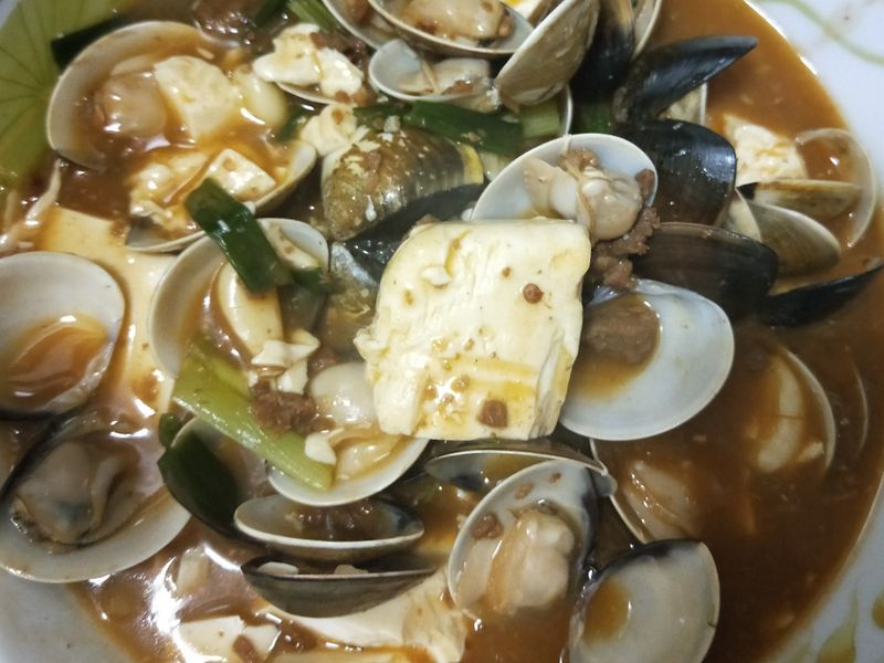 蛤蜊麻婆豆腐