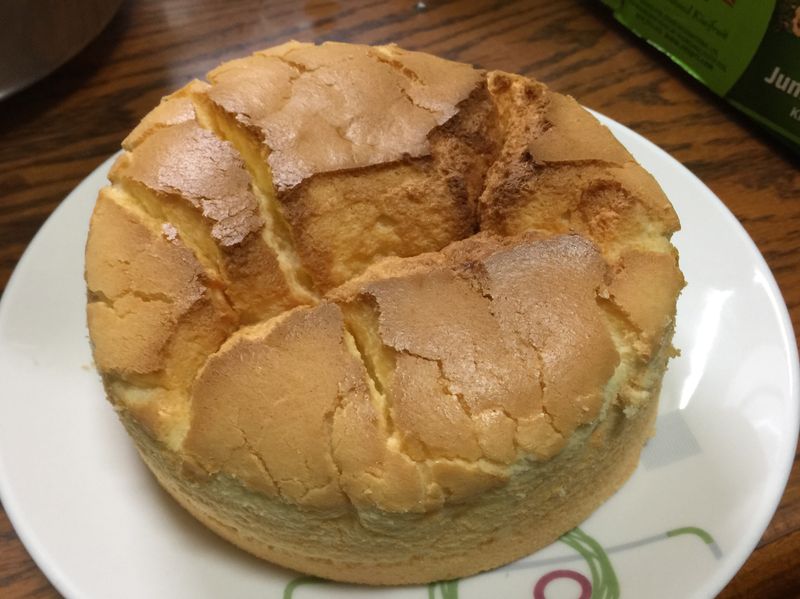 最原始的戚風蛋糕
