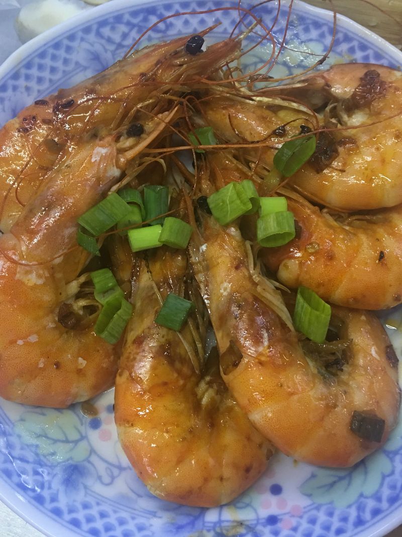 小蘋果之乾燒蝦～南京旗萬用鍋