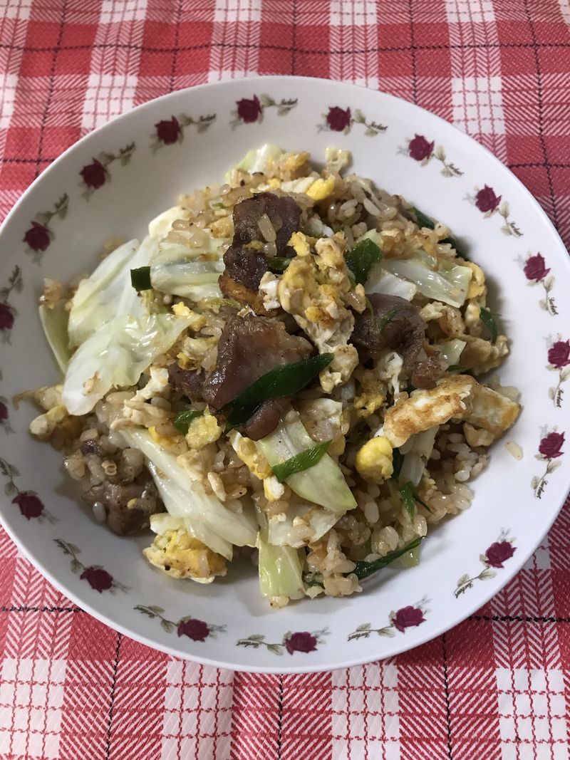 鹹豬肉炒飯