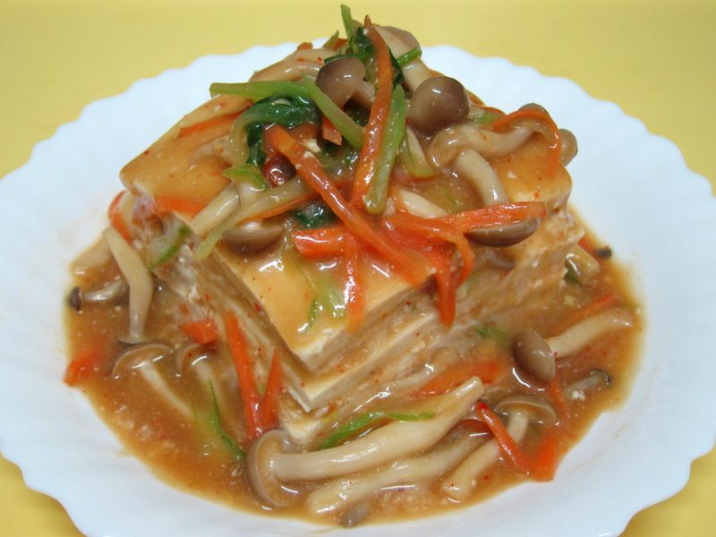 素食千層豆腐