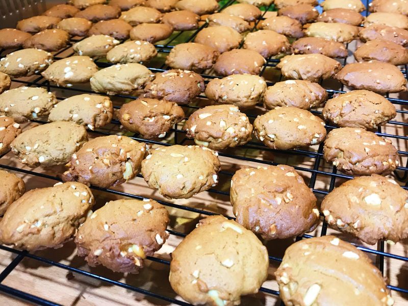 黑糖松子餅乾🍪