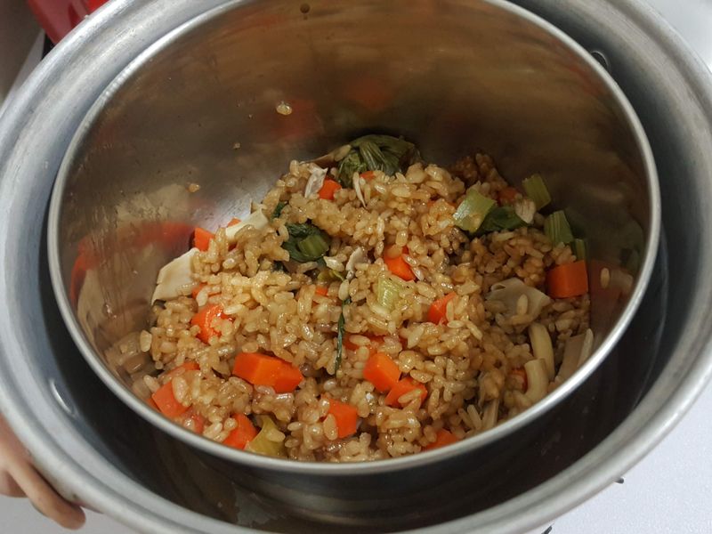 素炊飯