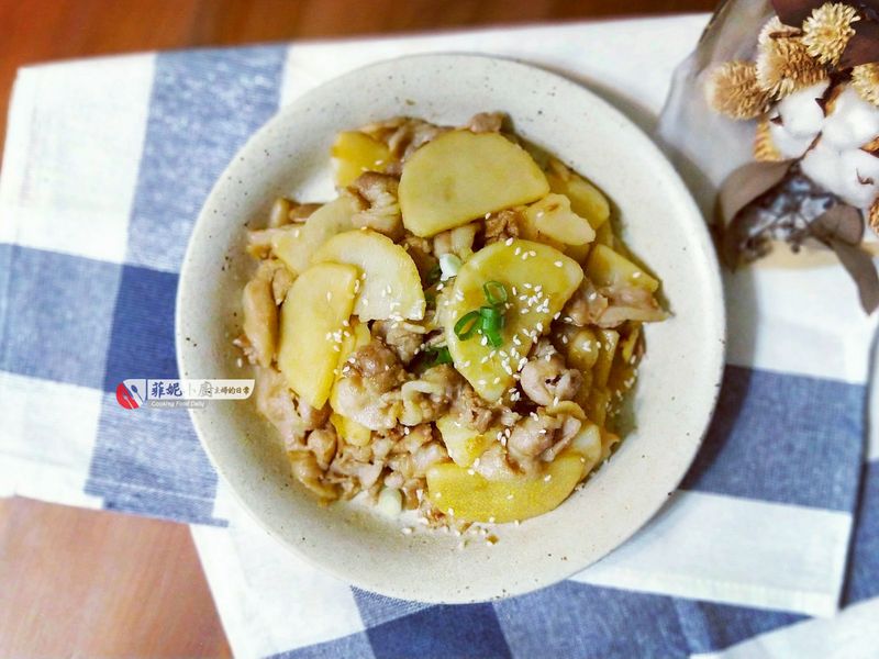馬鈴薯炒肉片