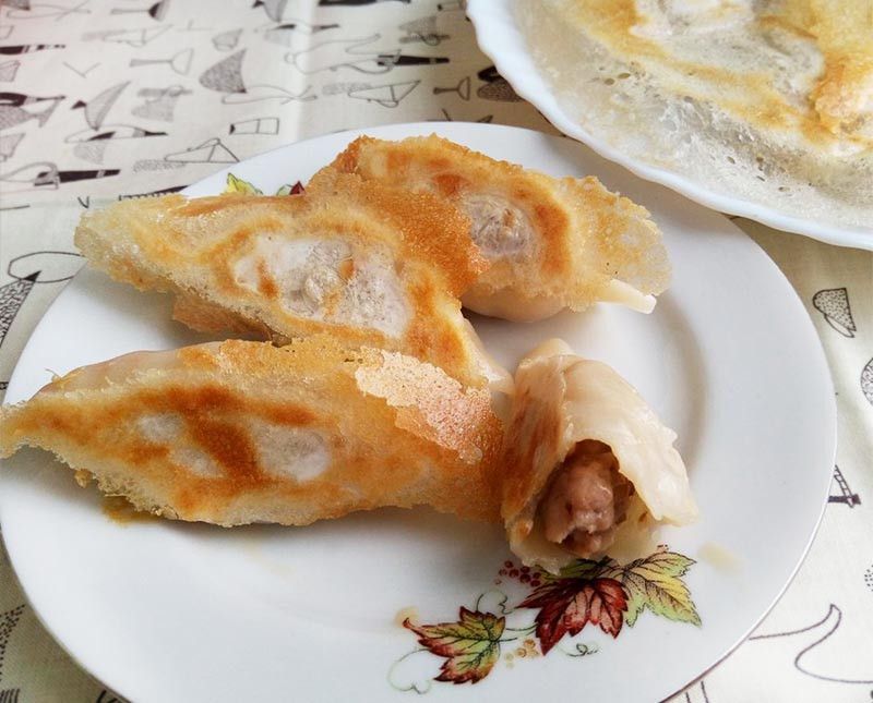 麻油薑豬肉餃