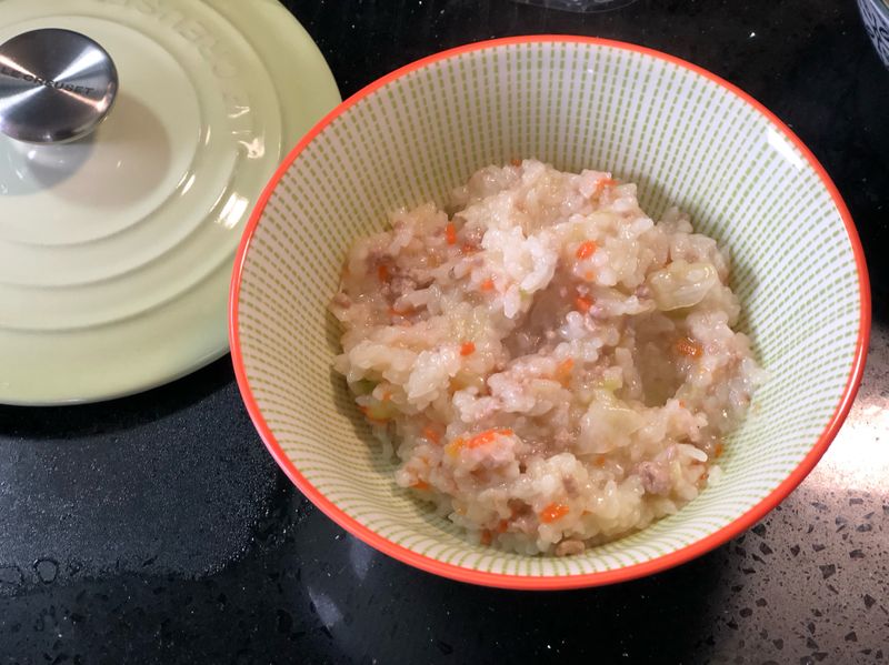 🥬蔬菜瘦肉寶寶粥