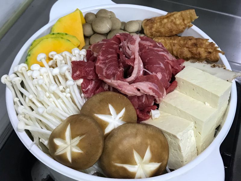 牛肉壽喜燒