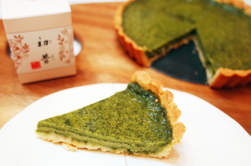 超濃日式抹茶塔 布丁般綿密滑嫩