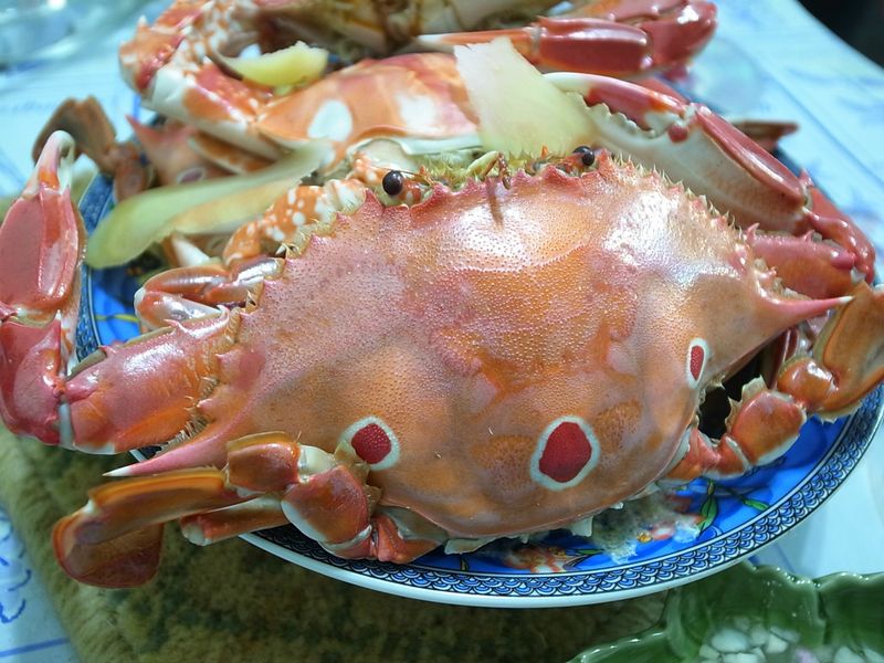 清蒸三點蟹