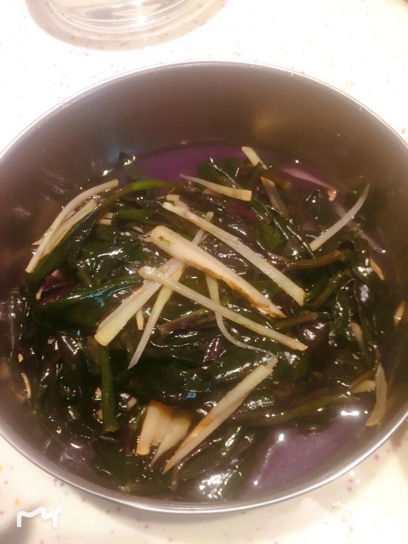 麻油炒紅菜