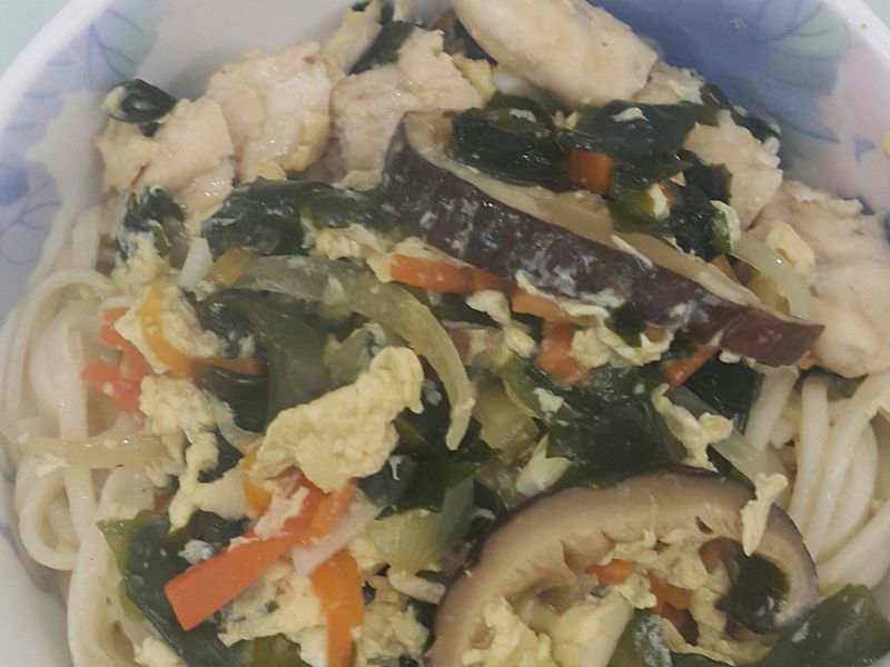 親子丼麵