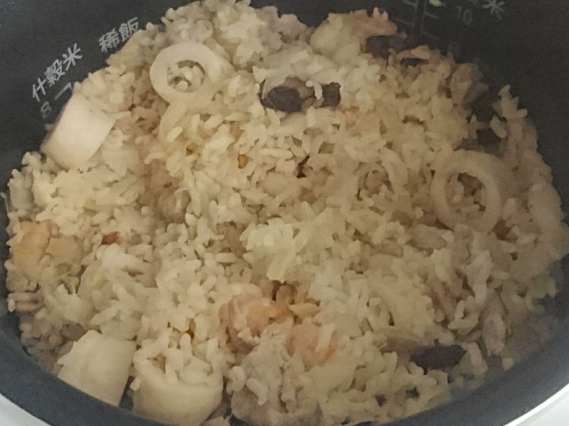 什錦高麗菜飯
