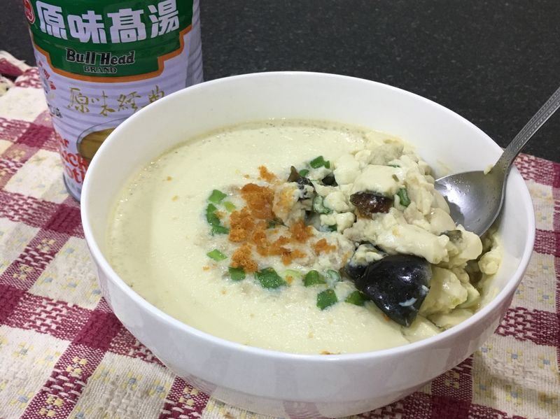 雙色蒸蛋