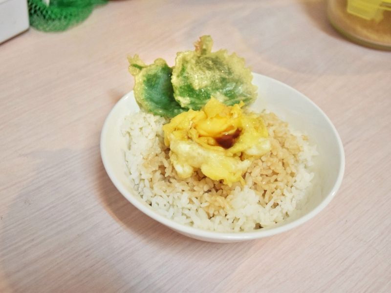 雞蛋天婦羅丼