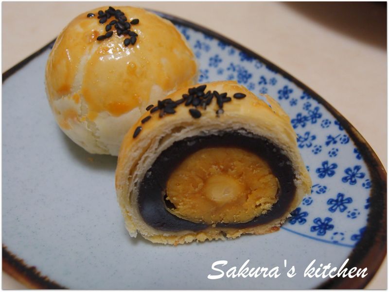 ♥我的手作料理♥蛋黃酥