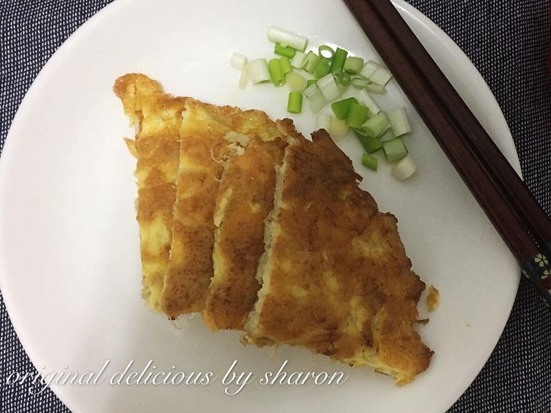 金針菇煎蛋