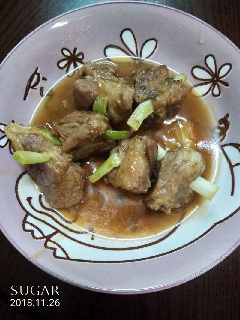 蔥串排骨