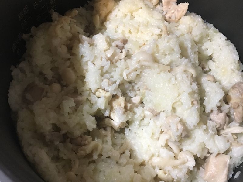 奶油雞肉菇菇燉飯
