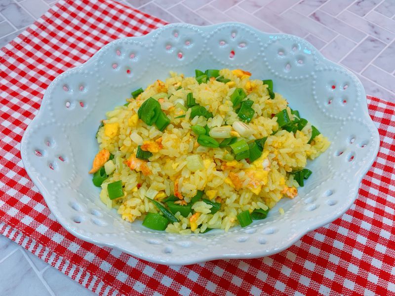 薑黃蛋炒飯