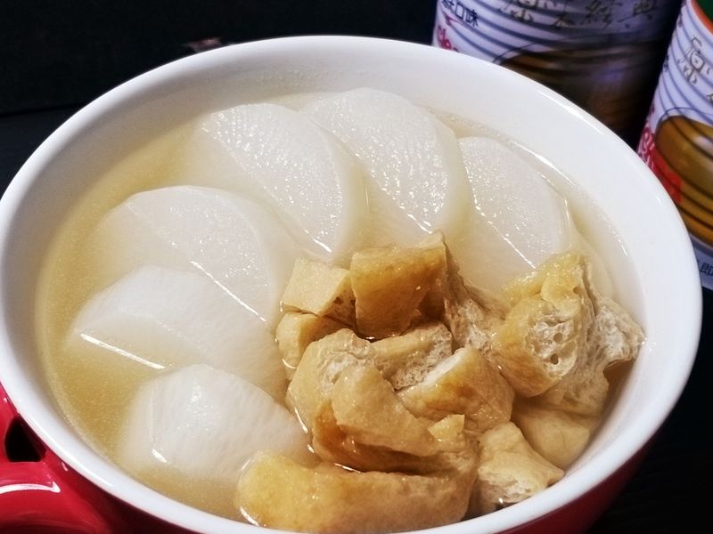 高湯燉白蘿蔔~電鍋超簡單關東煮