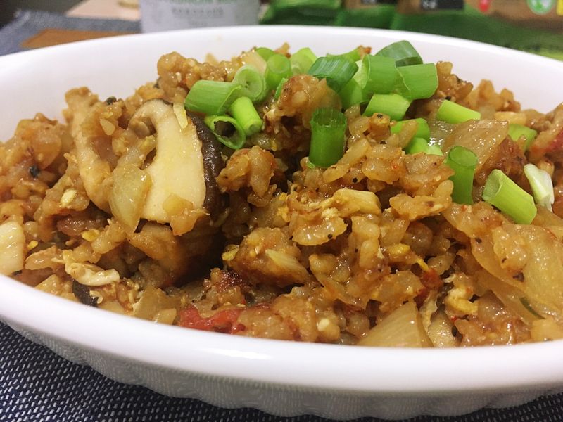 韓式石鍋炒飯(平底鍋版)