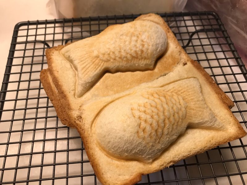 小V吐司鯛魚燒
