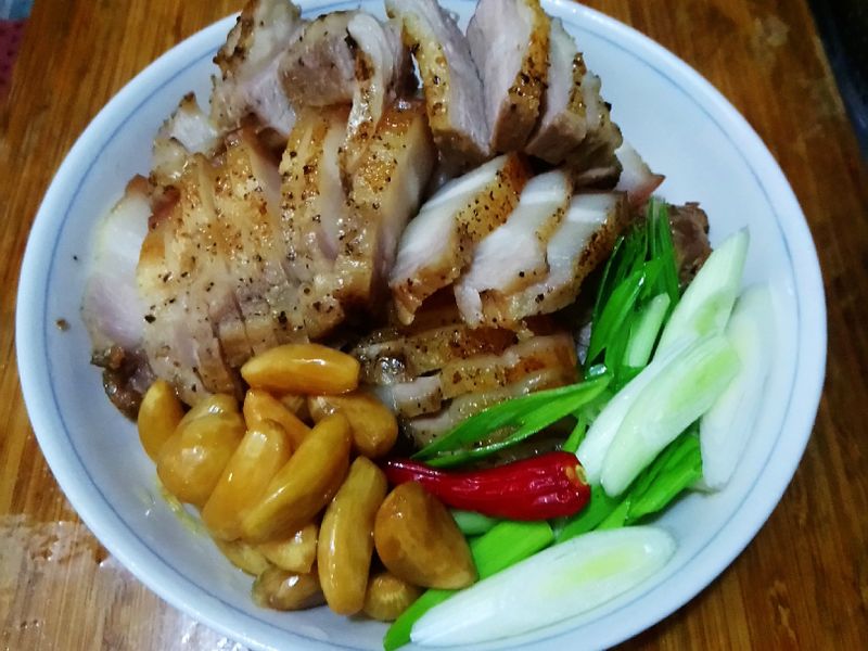香烤鹹豬肉