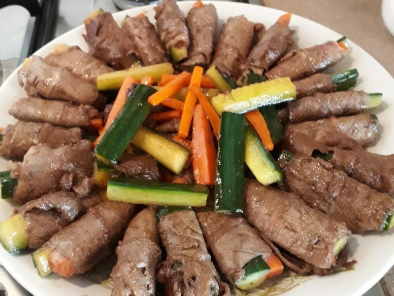 簡易牛肉捲