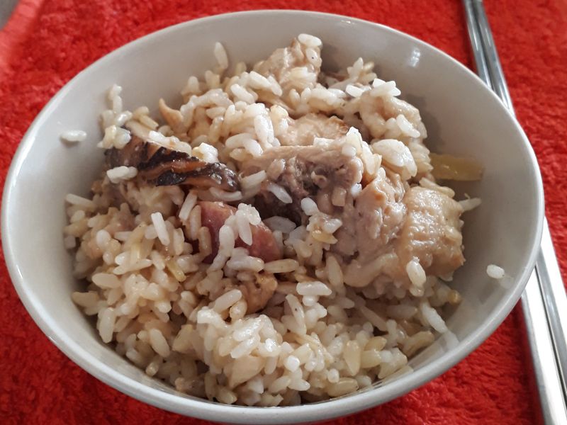 必熟香菇雞飯