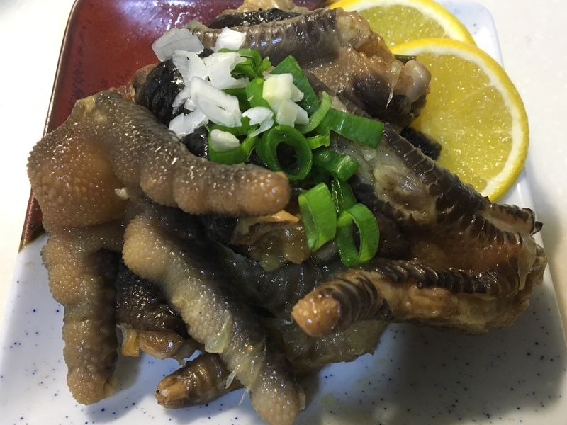 橙香豆瓣沙茶滷雞爪（創意料理）