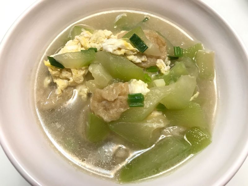 👨🏻🍳蒲瓜雞蛋湯-使用火鍋湯底包