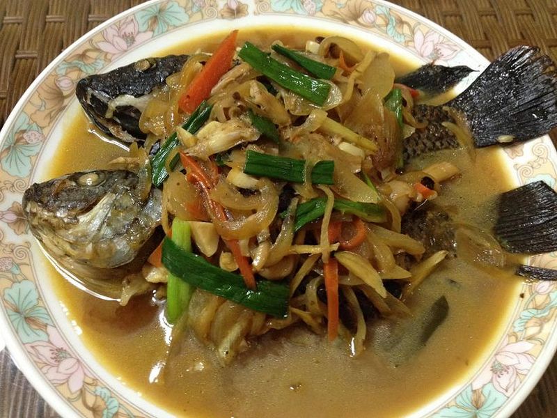 ▊蔥燒菇菇魚 ▊