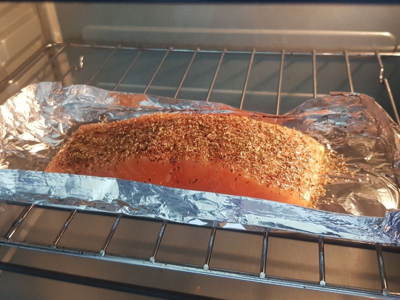迷迭香鮭魚