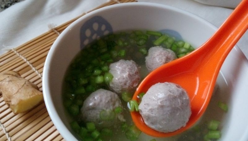 自製純牛肉貢丸