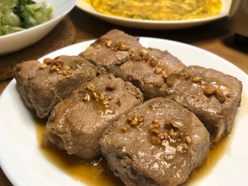 低醣廚房-蜜汁豬肉豆腐燒