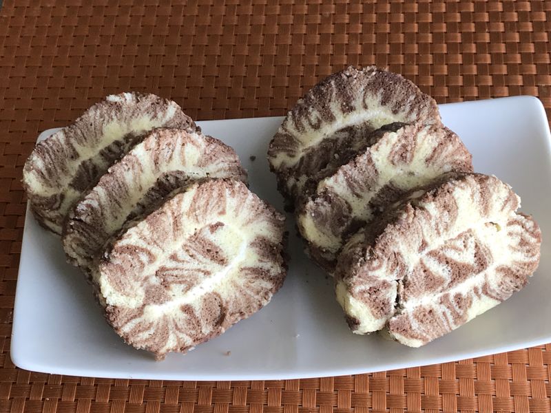可可旋風蛋糕卷