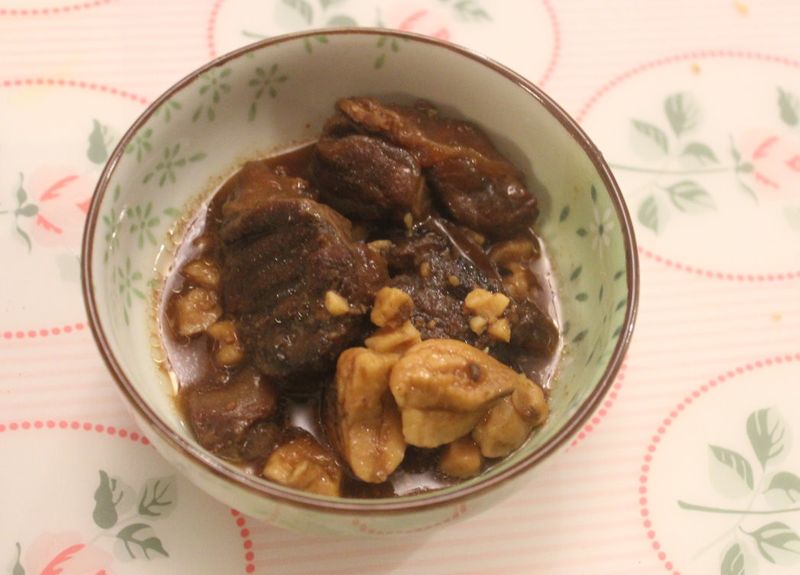 腐乳栗子燒羊肉
