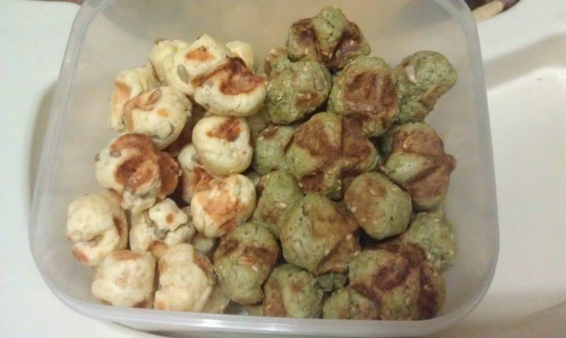 一口鬆餅球[堅果起士or抹茶]