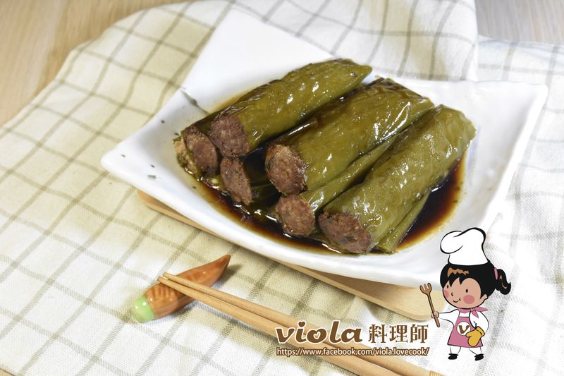 羊角椒鑲肉