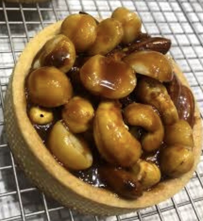 焦糖堅果塔