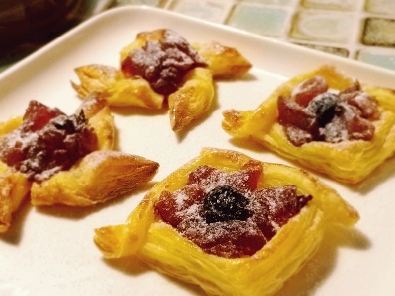 焦糖蘋果酥派~年節超簡單待客點心