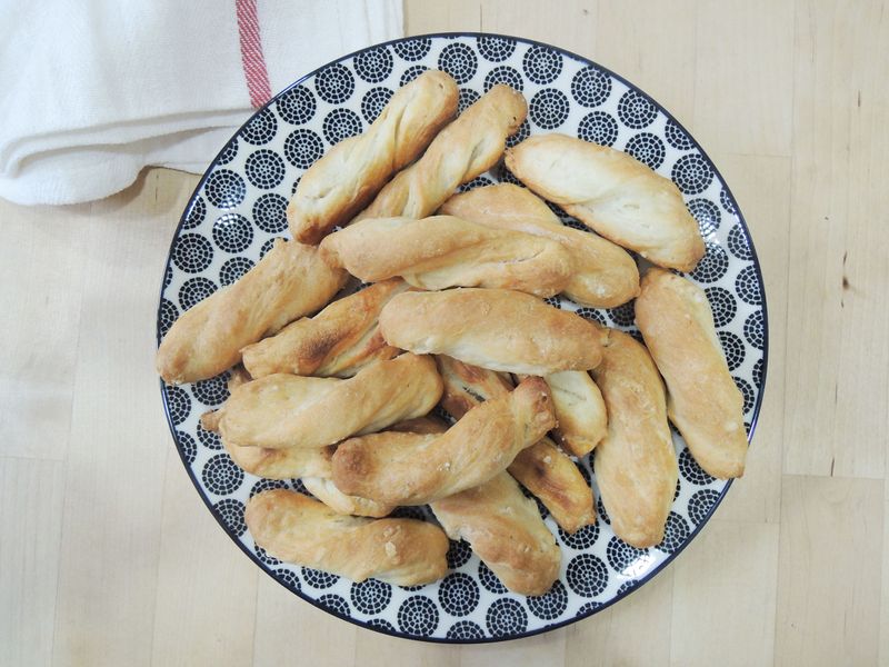玫瑰鹽義式麵包短棒