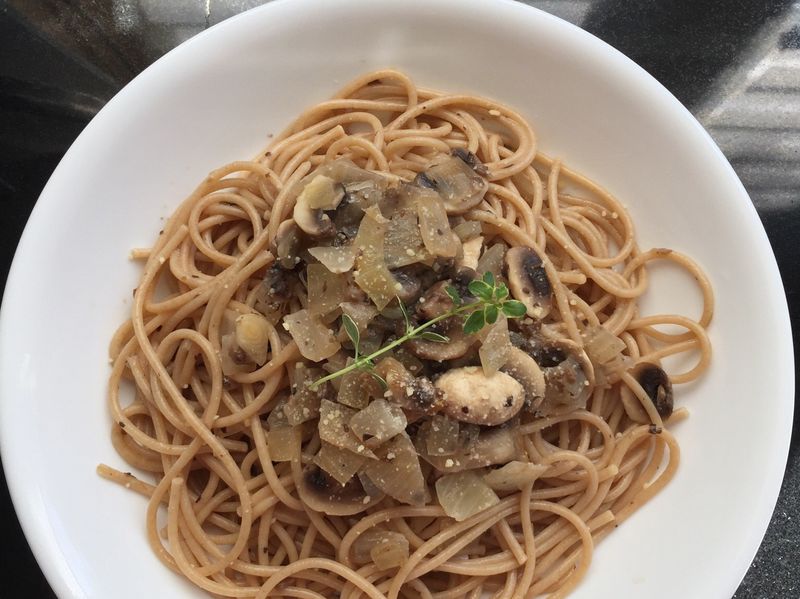 黑松露野菇濃蕈全麥義大利麵