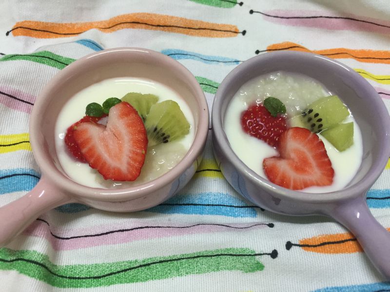 酒釀水果優格