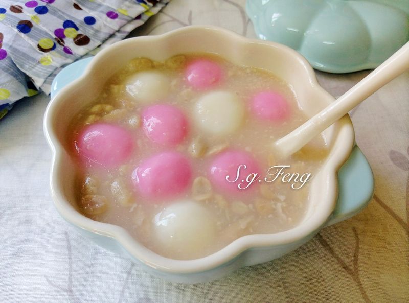 牛奶花生湯圓