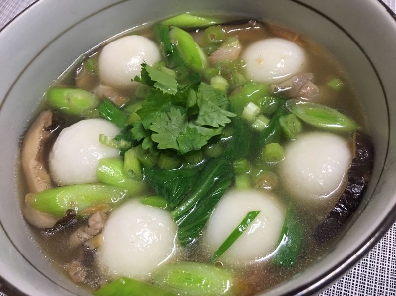 鹹湯圓~冬至囉