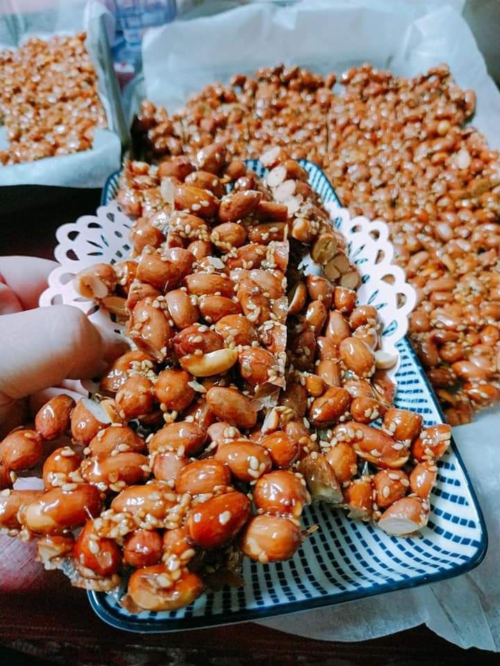 香酥脆芝麻花生糖