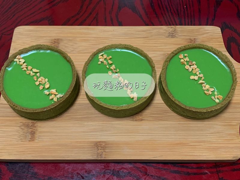 抹茶杏仁塔